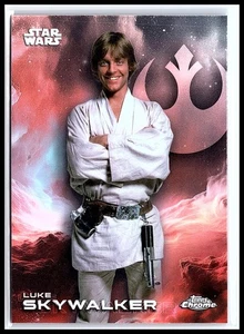 2025 Topps Chrome Star Wars Luke Skywalker #83 - Picture 1 of 10