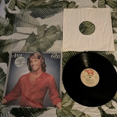 LOT VINYL LP ALBUM Andy Gibb Shadow Dancing VG++ SHRINK Hype 70s Pop - Image 1 of 4