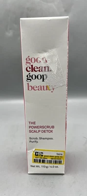 Good Clean Goop Beauty Powerscrub детоксикация кожи головы очищающая аминокислота фрукты асаи 4 унц - Изображение 1 из 4
