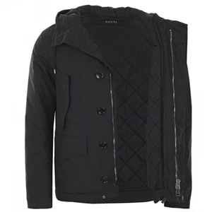Gucci Black nylon double layer jacket - Picture 1 of 9