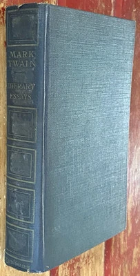 Mark Twain Literary Essays Author's National Edition Vol XXII, HC 1899 Illustrat Foto 1 de 4