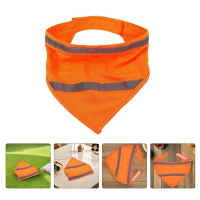 3 Pcs Pet Luminous Scarf Dog Bandana Collar Scarves for Large Dogs - Image 1 of 4