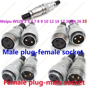 WEIPU WS28 2-35Pin KFZ Kabel Docking Industrie Elektrischer Draht Stecker - Bild 1 von 14