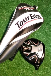 Tour Edge Exotics C722 15° Fairway 3 Wood HEAD ONLY w/ Headcover & Used Adapter - Picture 1 of 10