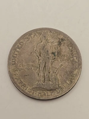 1925 Lexington-Concord Sesquicentennial Half Dollar Commemorative Silver Coin - Image 1 of 4