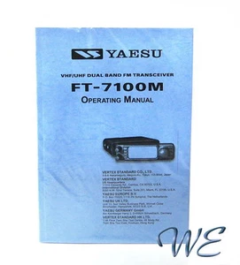 NEW Yaesu FT-7100M Operating Manual Book in English - Picture 1 of 1