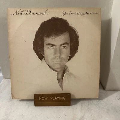 Neil Diamond – You Don't Bring Me Flowers - Vinyl LP UK Import - VG/VG+ - Image 1 of 2