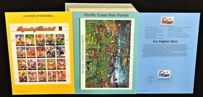 2000 USPS First Day Souvenir Cancellation Pages 29 Sheet Complete Set $225 Cat. - Image 1 of 2