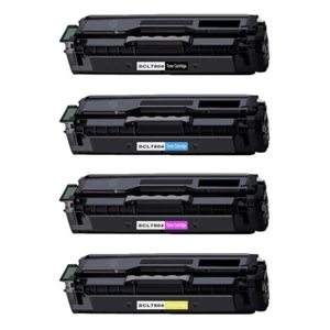 4 cartuchos de tóner para Samsung CLP410 CLP415N CLP415N CLP415NW CLP470 CLT-504S - Imagen 1 de 5