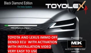 TOYOTA-LEXUS IMMO OFF DENSO ECU TOYOLEX 4 WITH ACTIVATION AND INSTALLATION VIDEO - Picture 1 of 4