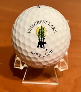 Pinecrest Lake Golf Club (Pennsylvania) Logo Golf Ball - Picture 1 of 1