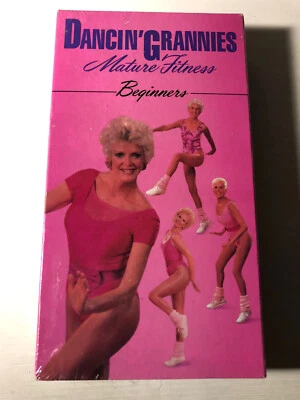 Dancin’ Grannies Mature Fitness Beginners (1991) VHS NEW Sealed  - Image 1 of 3