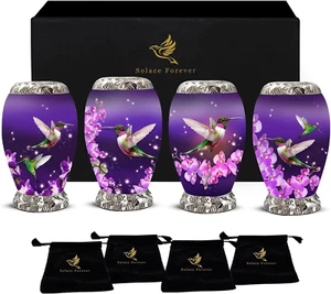 Hummingbird Urns for Human Ashes Adult Female & Male - Small Urns Set - Mini Urn - Picture 1 of 6