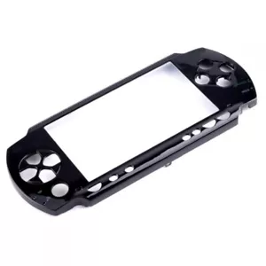 CARCASA FRONTAL DE REPUESTO PARA SONY PSP 1000 1004 FRONT FAT NEGRO BLACK COVER - Imagen 1 de 1