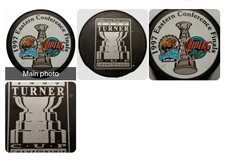 1997 IHL EASTERN CONFERENCE FINALS CLEVELAND LUMBERJACKS VS DETROIT VIPERS PUCK