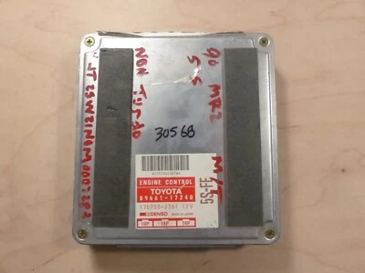 91 TOYOTA MR2 "CALIF" ECU ECM COMPUTER 89661-17240 Foto 1 de 4
