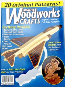 ¡Patrones de sierra de calar incluidos! Creative Woodworks & Crafts Edición #147- 2010- NUEVO - Imagen 1 de 1