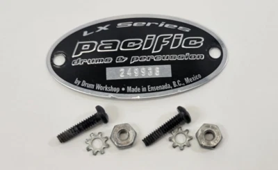 PDP LX Series Ensenada Drum Badge with Mounting Screws - Image 1 of 2