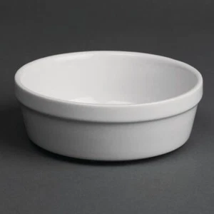 Olympia Whiteware Round Pie Bowl - 41x119x119mm 1.6x4.6x4.6" (Box 6) - Picture 1 of 5