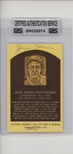 1964 National Baseball Hall of Fame and Museum Postcards Jesse Haines Auto HOF