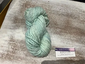 708 CUCUMBER - 150 gram Skein MALABRIGO RASTA Merino Wool super bulky YARN - Imagen 1 de 1