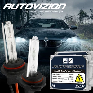 Car HID Kit H4 Xenon Conversion 9006 9005 H7 H1 H3 H11 hid ballast 55W Headlight - Picture 1 of 12