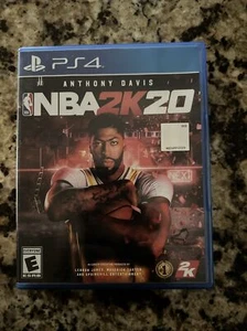 PS4 Anthony Davis NBA 2K20 Game Disc Case & Manual NL266 - Picture 1 of 6