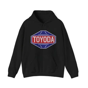 Toyoda Retro Logo Vintage Toyota, Hoodie, Hooded Sweater - Picture 1 of 26