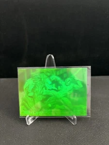 1993 MARVEL UNIVERSE Series 4 SPIDER-MAN vs VENOM 3D HOLOGRAM Insert CARD #H-IV - Picture 1 of 2