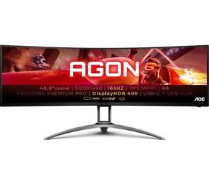 AOC 49" AG493UCX2 VA 165Hz 1ms Ultrawide Gaming Monitor - Used