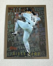 1996 Topps Hideo Nomo M1 Mystery Finest Insert Card Los Angeles Dodgers