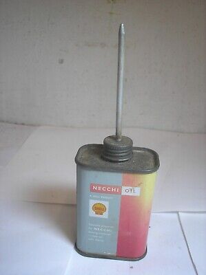  Old Shell Necchi Sewing Machine Oil Can • 9.33€
