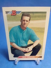 1992 Bowman Baseball Card #290 Troy Percival Rookie Free Shipping 