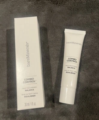 bareMinerals Combo Control Milky Face Primer BALANCE 1 oz Full Size BNIB - Image 1 of 3