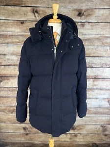 Ralph Lauren Purple Label Wool Duck Down Parka Jacket Size L - Picture 1 of 11