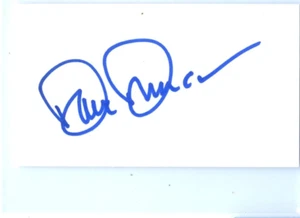 Dave Duncan signed autographed AUTO 3.5 x 2 Cut card 4x WS Champ - Picture 1 of 1