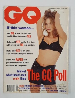 GQ Gentlemen's Magazine January 1994 UK Edition The GQ Poll Issue #55 - Image 1 of 4