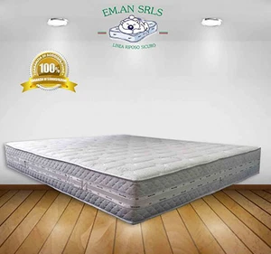 MATERASSO MEMORY VISCOELASTICO ONDA COLOR MATRIMONIALE ARGENTO MIGLIOR PREZZO - Foto 1 di 8