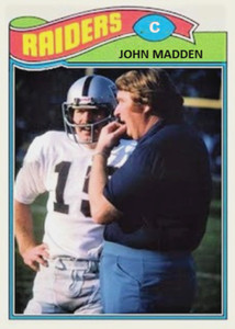 JOHN MADDEN 77 CUSTOM ART CARD ## BUY 5 GET 1 FREE ### or 30% OFF 12 OR MORE