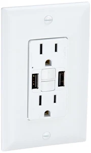 Legrand Radiant 1597TRUSBAAW 15 Amp GFCI Self Test Tamper Resistant Decorator... - Picture 1 of 3