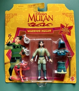 Vintage 1990er Mattel WARRIOR MULAN Disney Actionfigur MOC - Bild 1 von 3