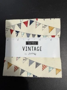 Moda Vintage By Sweetwater 5” Charm Pack - Picture 1 of 2