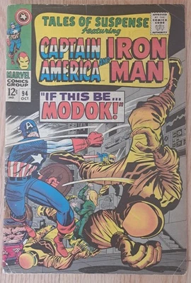 Tales of Suspense (Capitán América/IronMan) #94 de Lee, Kirby (RAW/Clasificación: 5,0) Foto 1 de 4