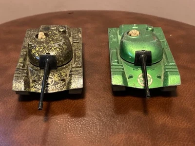 2x Matchbox M48 A2 Tank Patton K102 Battlekings Toy Armoured Vehicle Vintage - Image 1 of 4