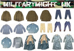 1 32 / 1 35 SCALE WW1 FRENCH COMBAT UNIFORMS CLOTHING DECALS DIORAMA - Picture 1 of 4