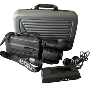 VINTAGE Magnavox CVM 310 Video Camera Camcorder With Case Partially Tested - Picture 1 of 20