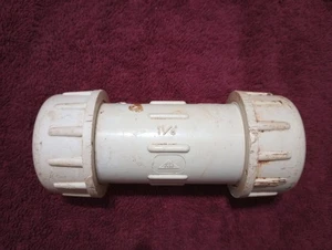 1 1/4" SCH 40/80 PVC oder Metallrohr Klemmkupplung Reparatur Fittinge - Bild 1 von 4