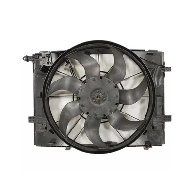 For Mercedes-Benz C300/C43 AMG 2019-2021 Radiator And Condenser Fan With Shroud - Изображение 1 из 4