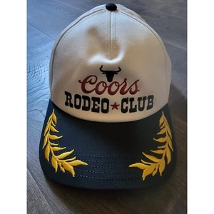 American Needle Coors Rodeo Club Hat Baseball Cap Embroidered New - Picture 1 of 10
