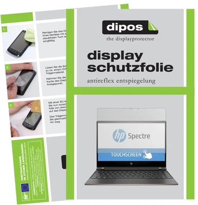 2x Screen Protector for HP Spectre 13-af033ng Protection Anti Glare dipos - Image 1 of 4